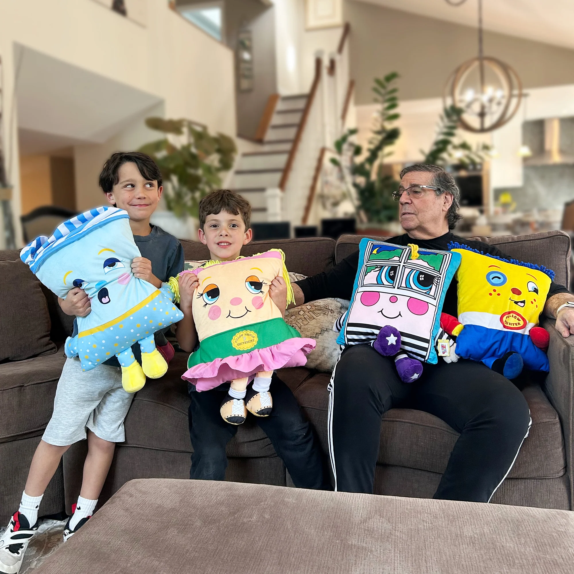 Pillow People Fighter Plush – 2-In-1 Cozy Toy & Pillow, Retro Fun - Image 4