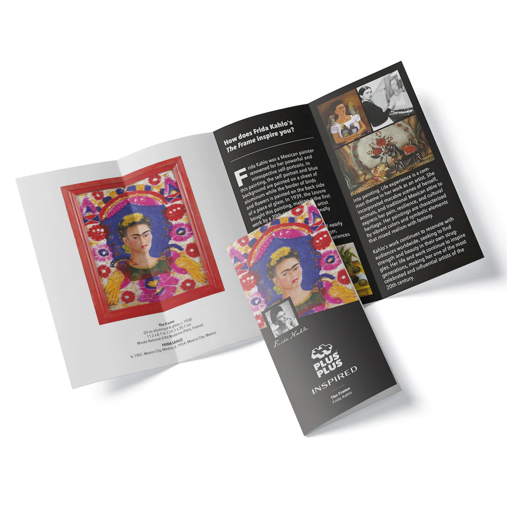 Plus-Plus Inspired Frida Kahlo 350 Piece Building Set - Image 2