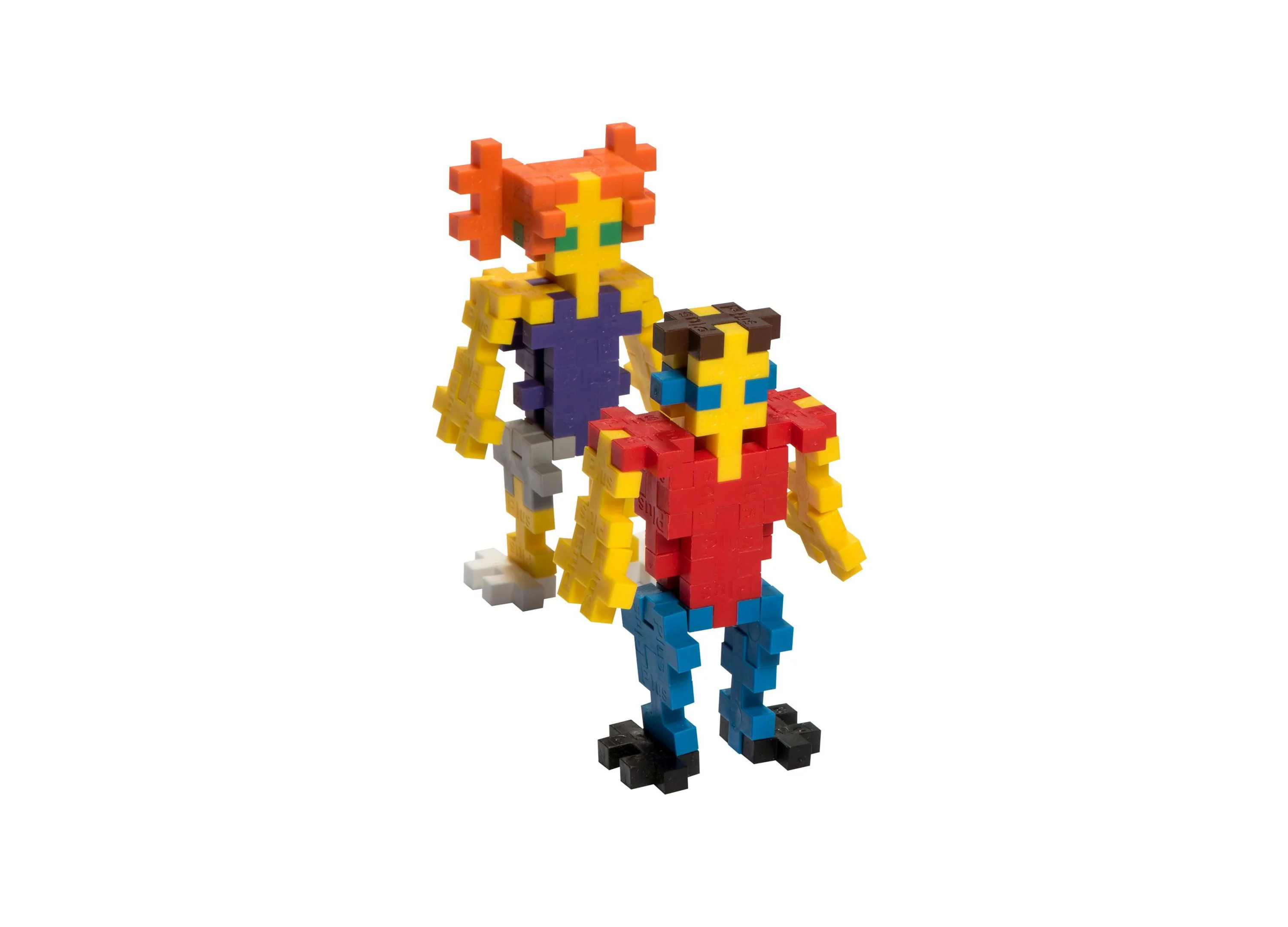 Plus-Plus School Set - 3600 Pieces in Basic Colors, Creative Building Toy - Image 3