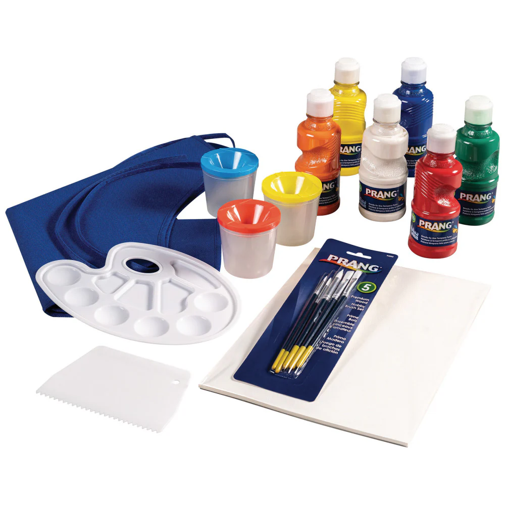 Prang Kids' Complete Painting Set - 37 Piece Art Kit - Image 7