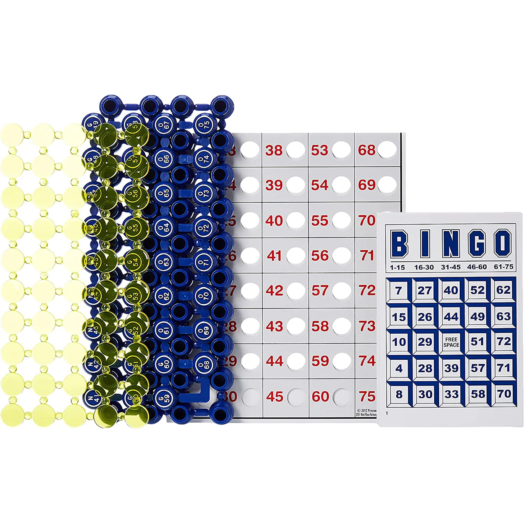 Pressman Deluxe Cage Bingo Family Game Set - Image 4