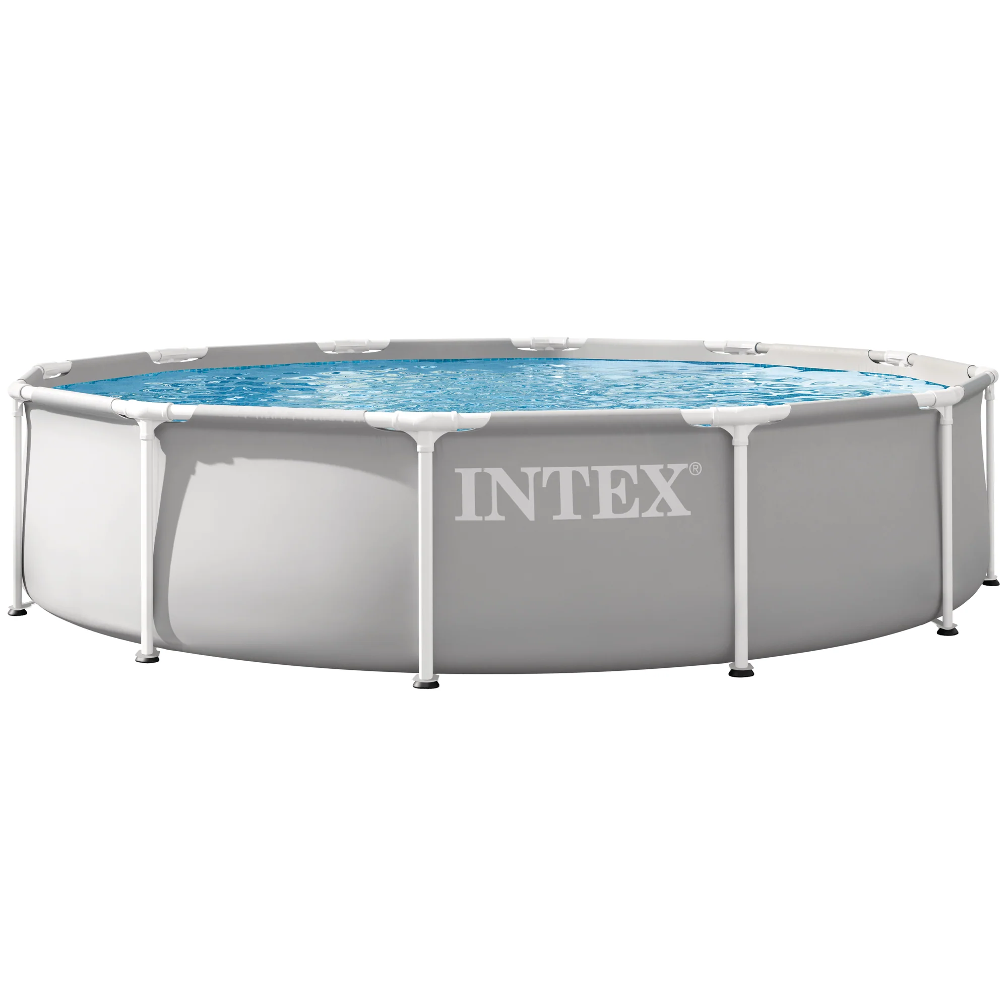Intex 12-Foot Prism Frame Premium Pool Set With Filter Pump
