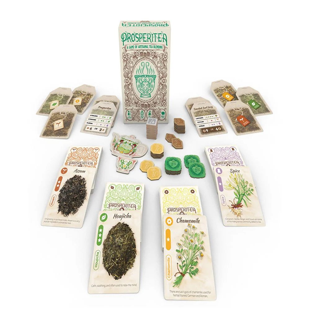Prosperitea Artisanal Tea Blending Strategy Board Game - Image 2