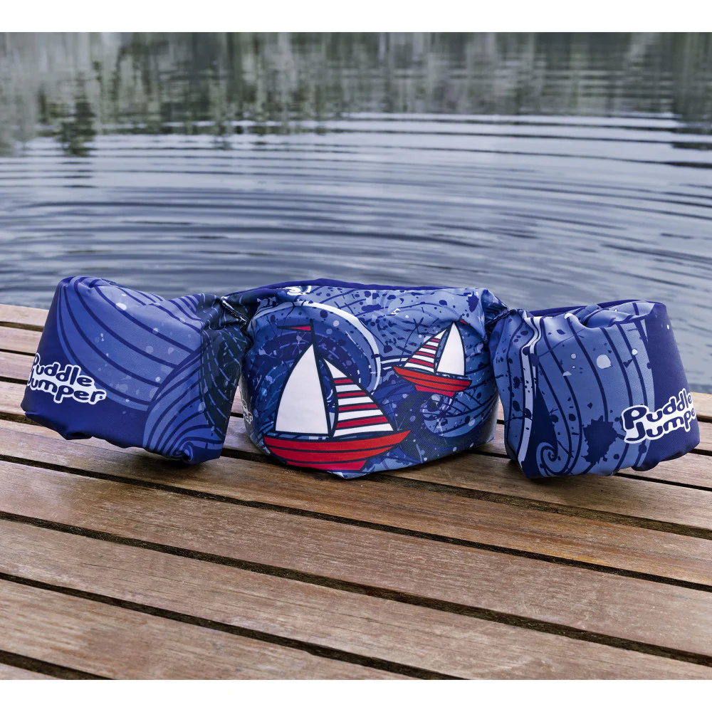 Puddle Jumper Kids' Sailboat Series Deluxe Life Vest - 33-55 lbs - Image 2