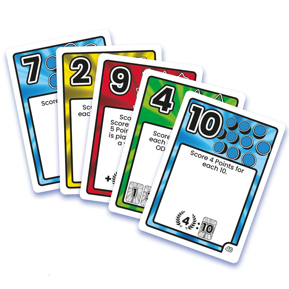 R & R Games Score Cards: Dynamic Family Strategy Card Game, Ages 8+