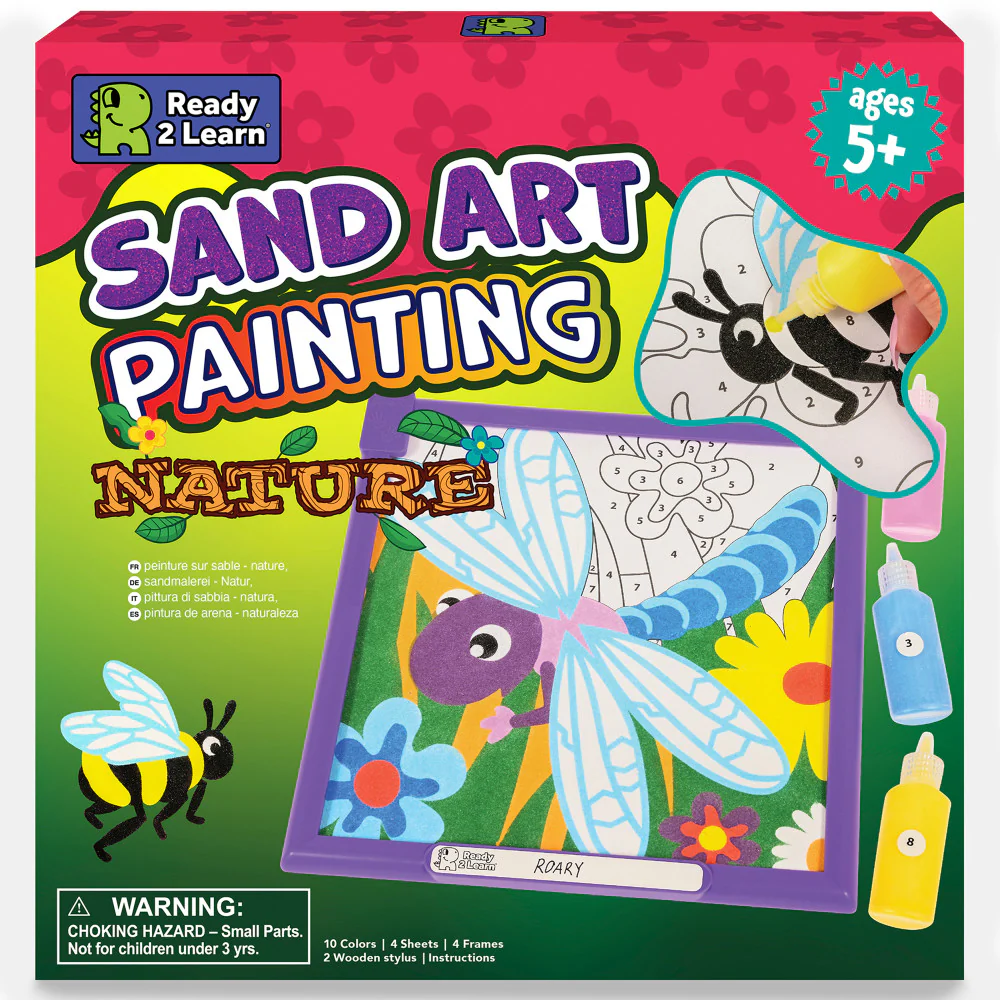 READY 2 LEARN Nature Series Sand Art Painting Kit