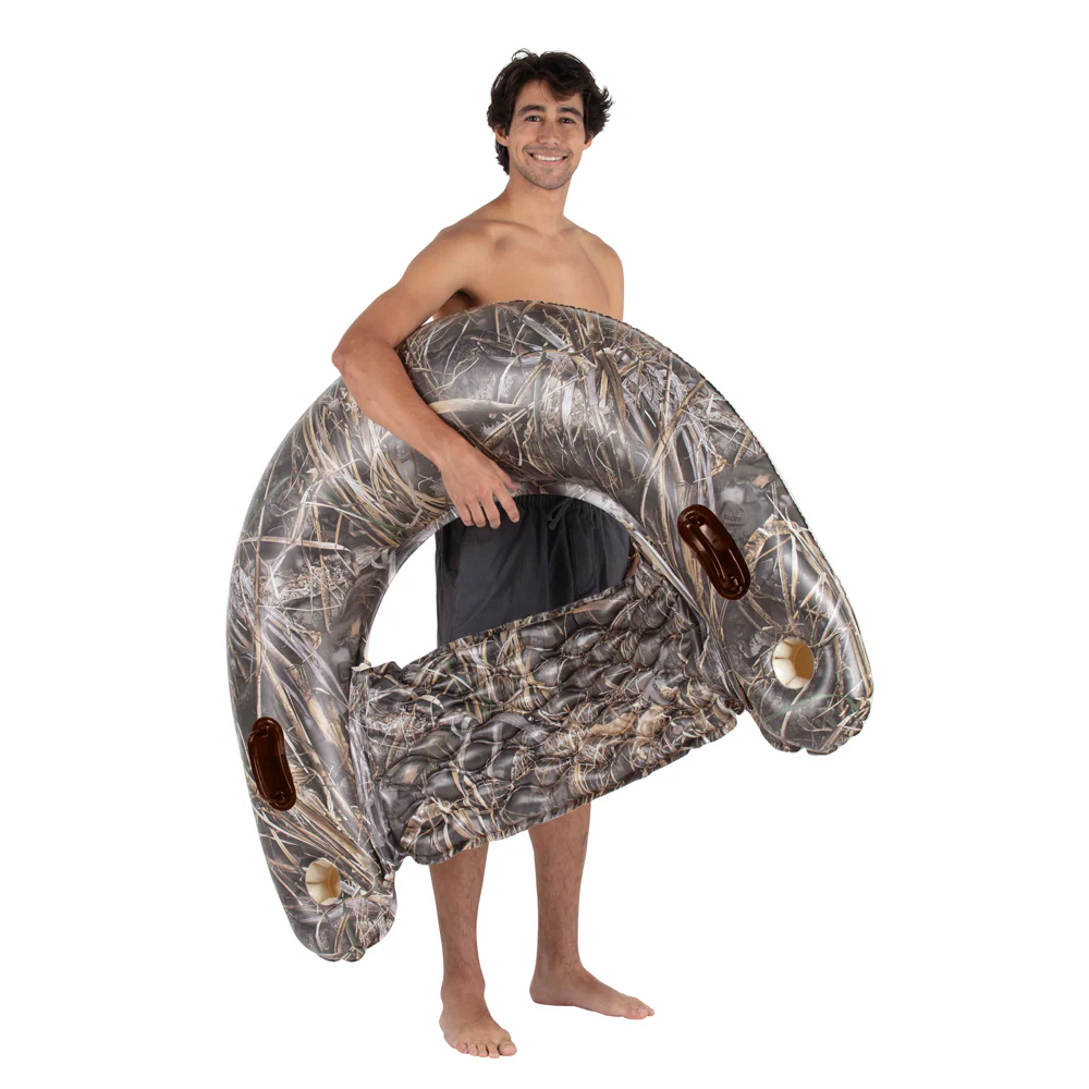 Realtree Jumbo 48" Sun Chair with Built-in Drink Holder - Image 4