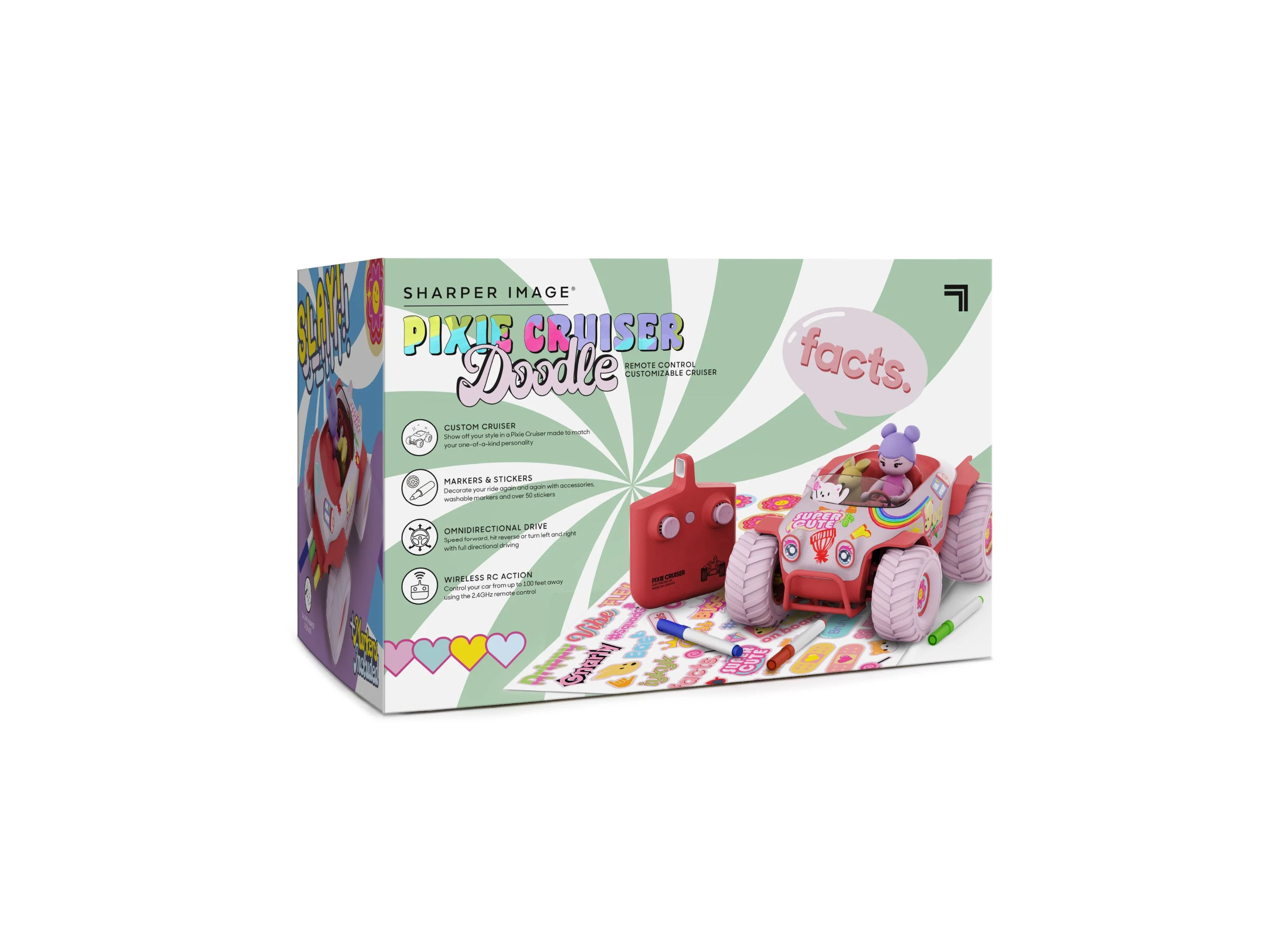 Sharper Image Remote Control Pixie Cruiser Doodle - Customizable Canvas - Image 6