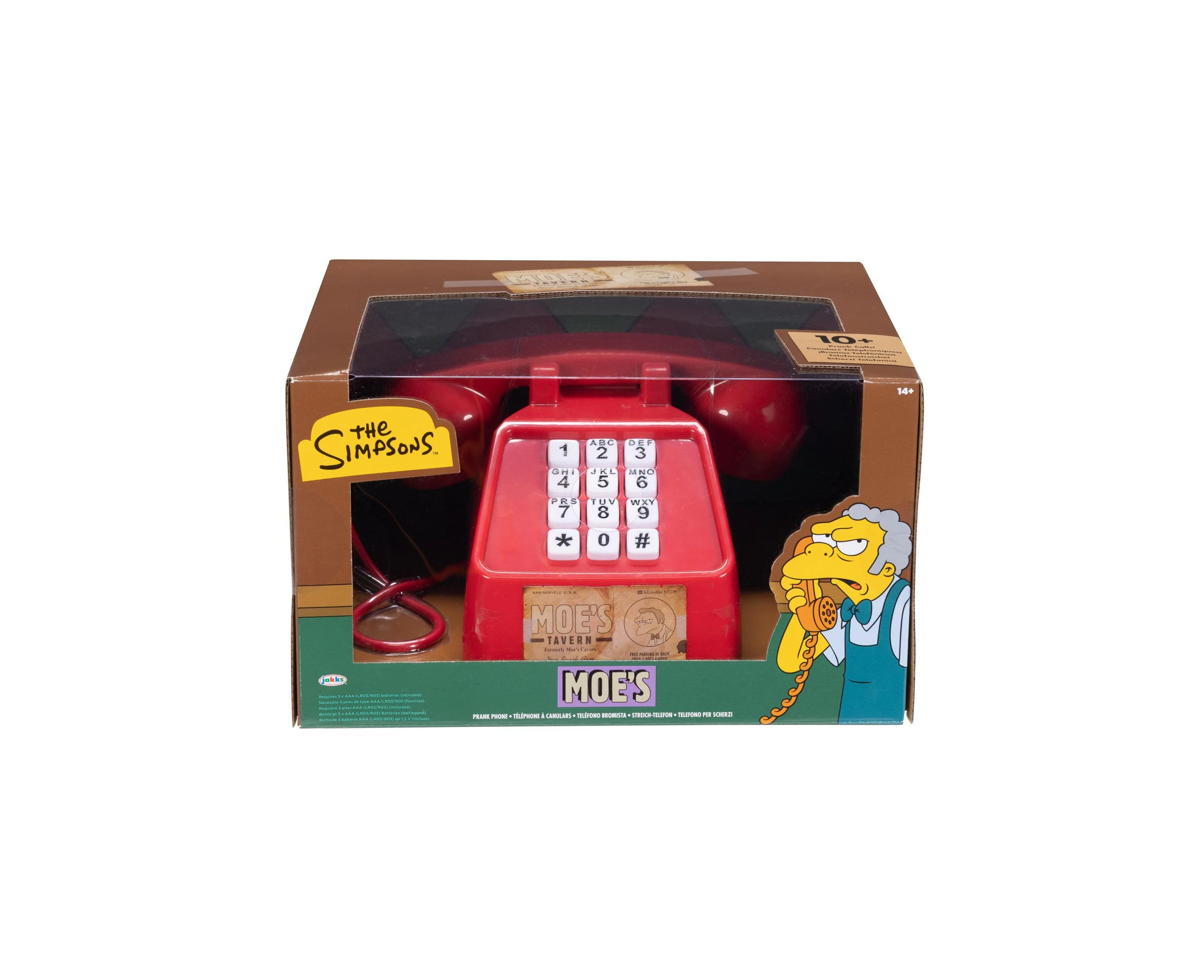 SIMPSONS PRANK PHONE by JAKKS Pacific - Moe’s Tavern Prankster Delight