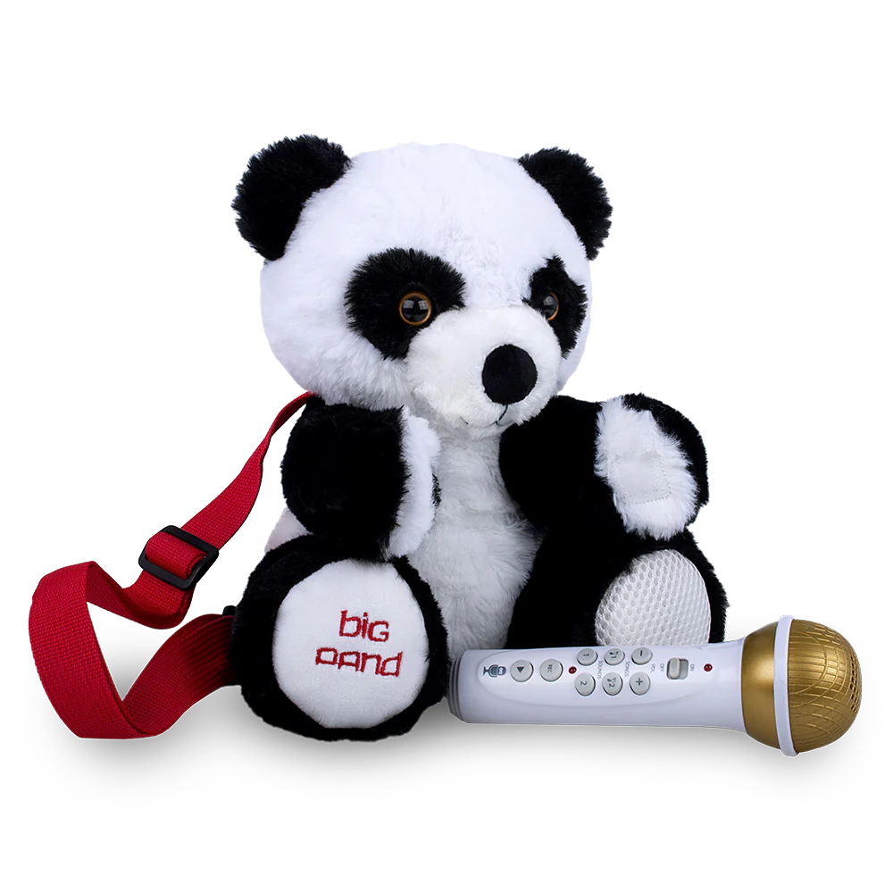 Singing Machine Kids Sing-Along Crew Big Pand Plush Karaoke Backpack - Image 2