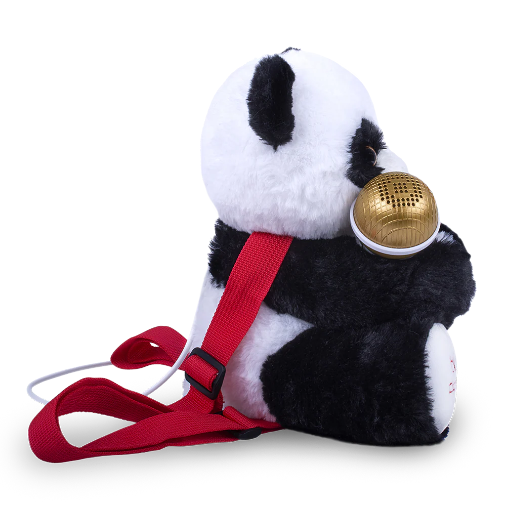 Singing Machine Kids Sing-Along Crew Big Pand Plush Karaoke Backpack - Image 3