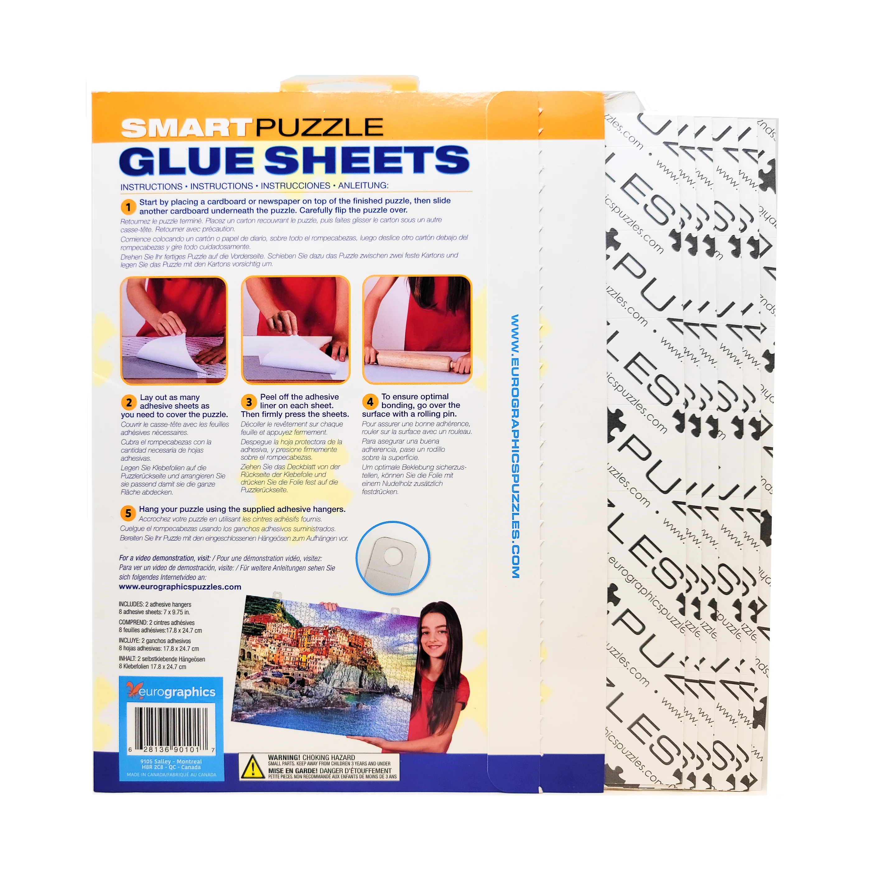 Smart Puzzle Glue Sheets - Easy Wall Display Solution - Image 3