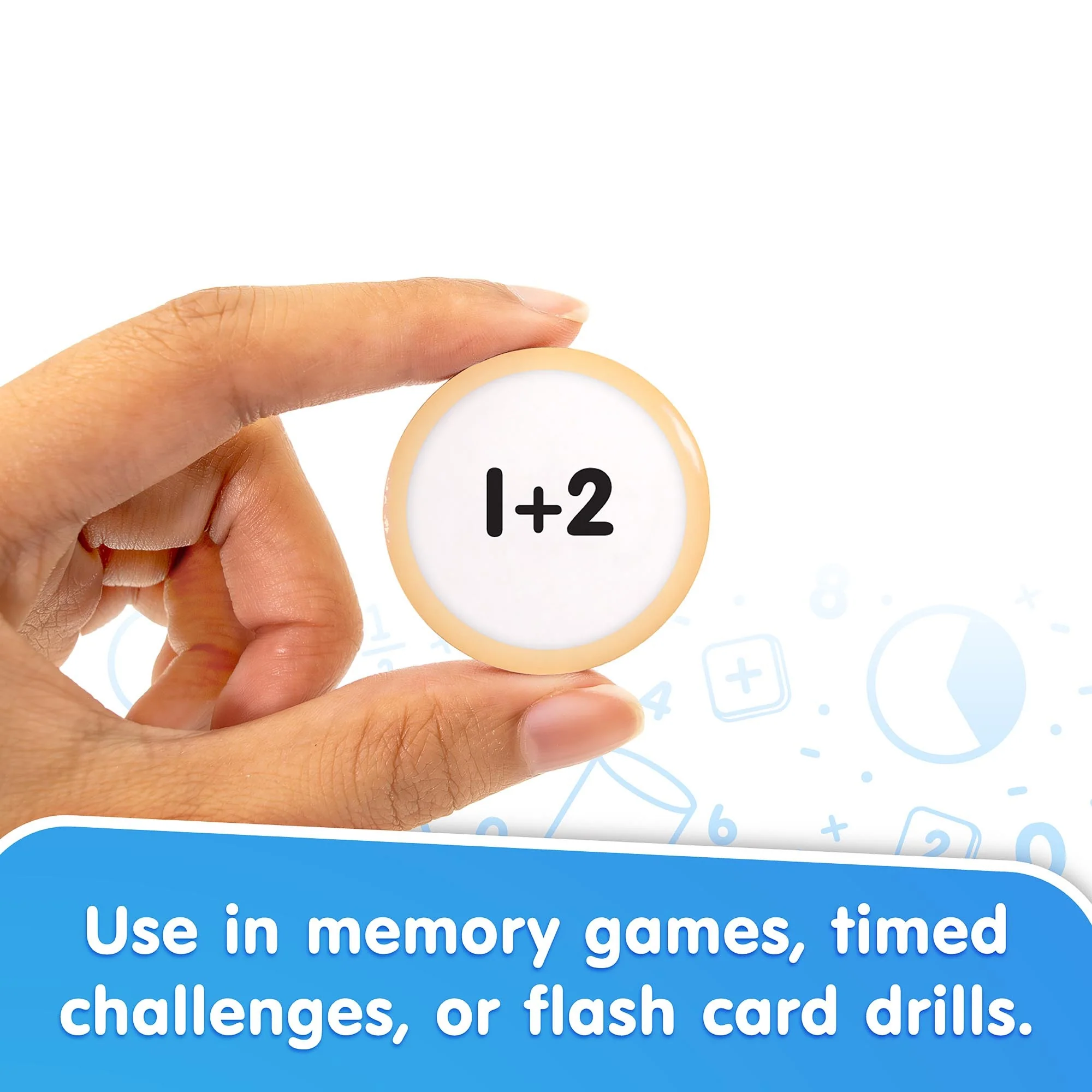Snacks: Addition Math Learning Card Game With 90 Double-Sided Donut Cards - Image 3