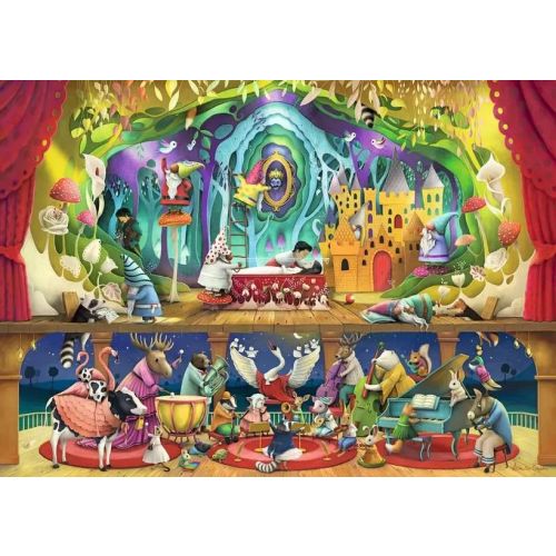 Ravensburger Snow White and 7 Gnomes 1000-Piece Puzzle - Image 2