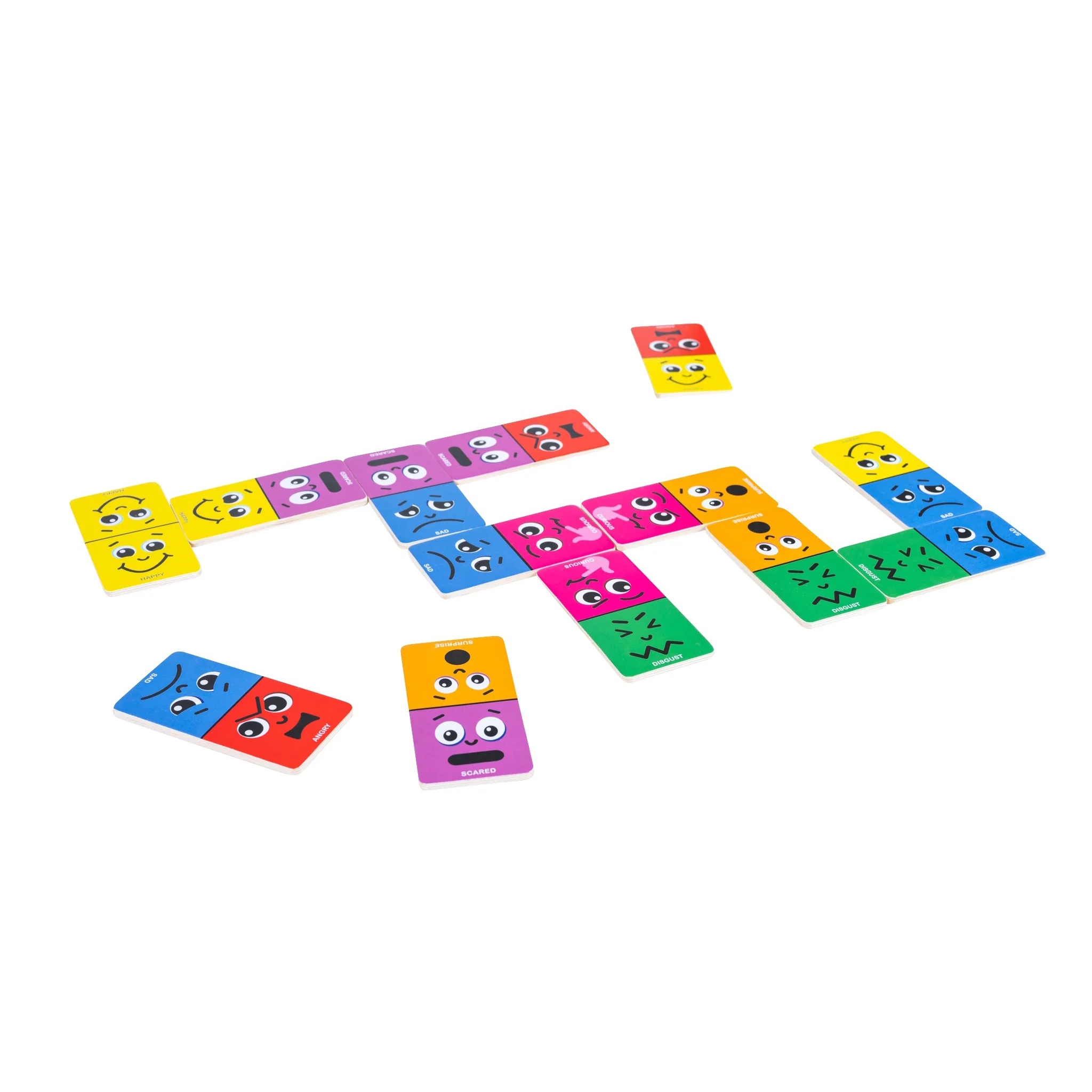 Spark & Wow Emotions Dominoes - Expressive Play Set - 28 Pieces - Image 4