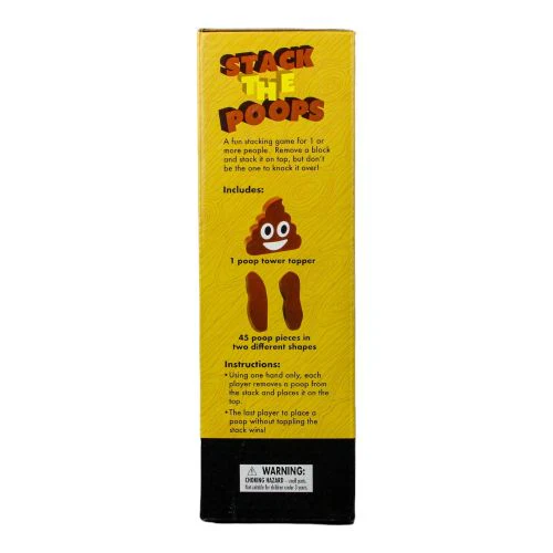 Stack the Poops Wooden Tower Game - Family Fun with a Twist - Image 11