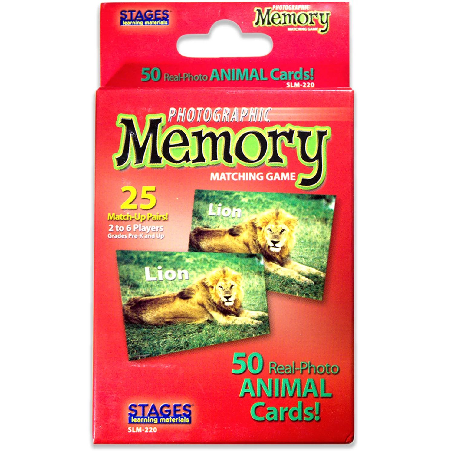 Stages Learning Materials - Animal Photographic Memory Matching Game - Pack of 3 - Image 2