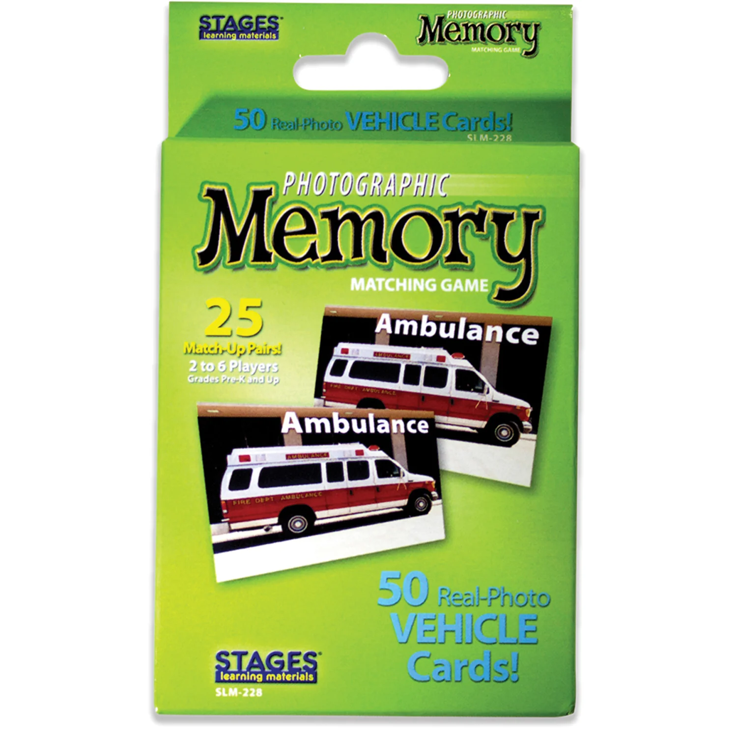 Stages Learning Photographic Memory Match Game - Vehicles Edition - 3 Pack - Image 2