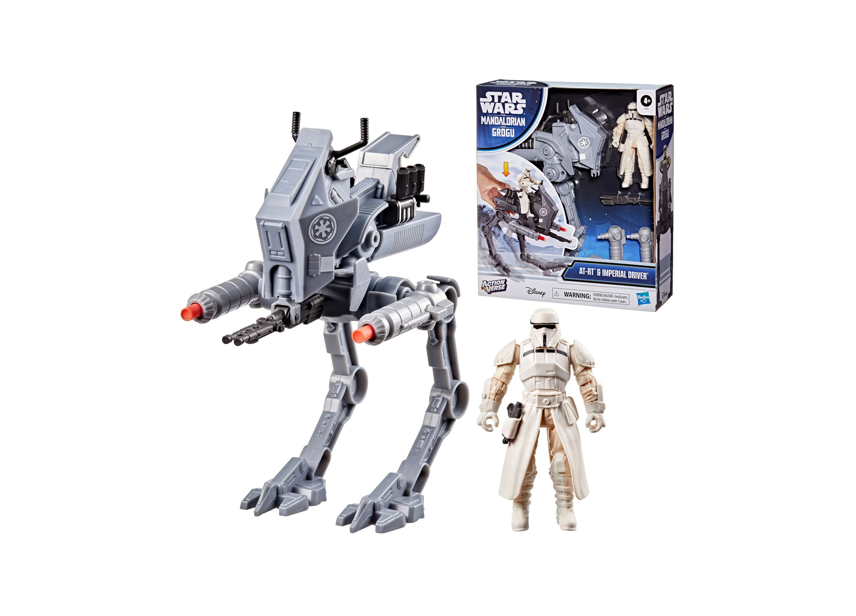 Star Wars ActionVerse AT-RT & Imperial Remnant AT-RT Driver Vehicle Set