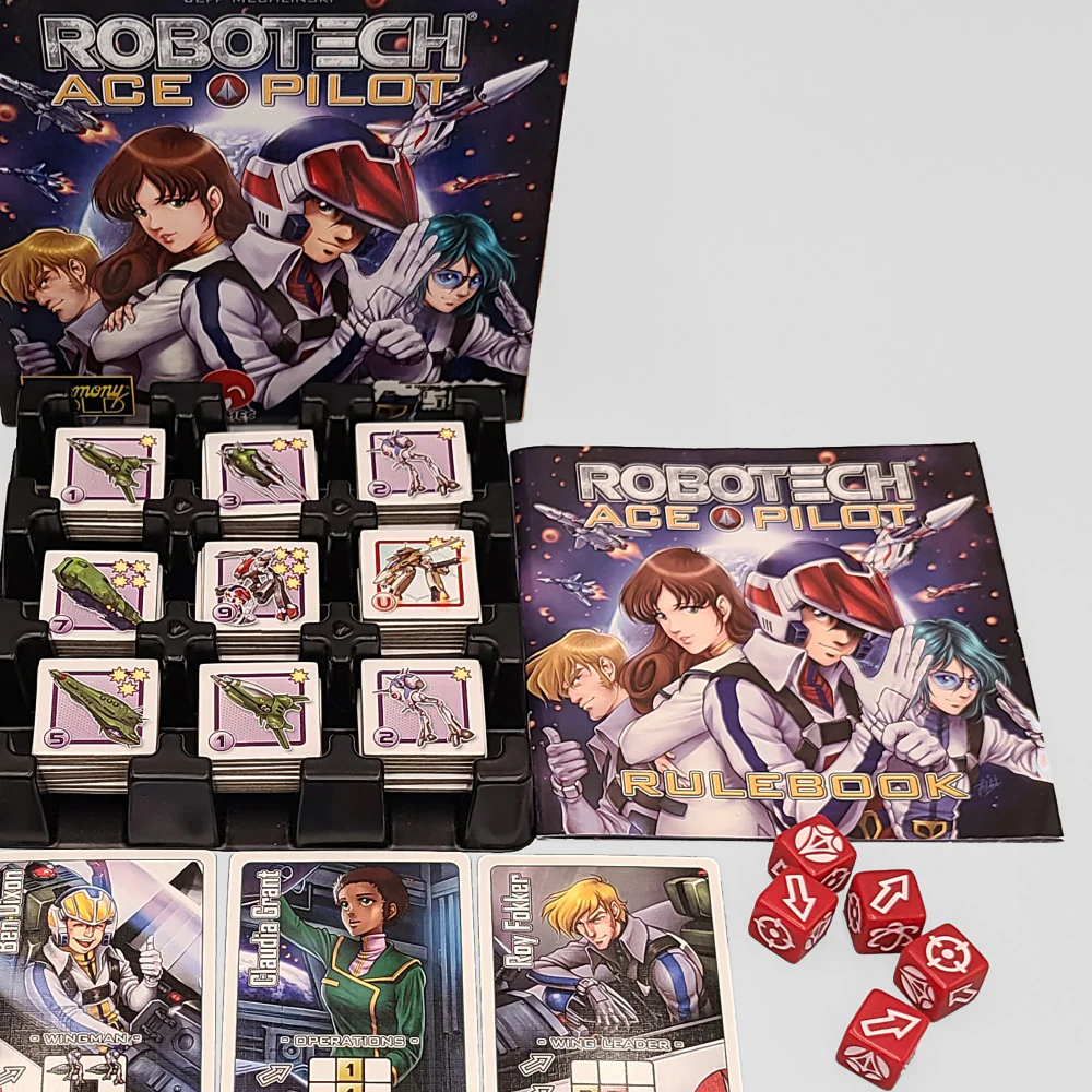 Strange Machine Games: Robotech: Ace Pilot - Dice Strategy Board Game - Image 5