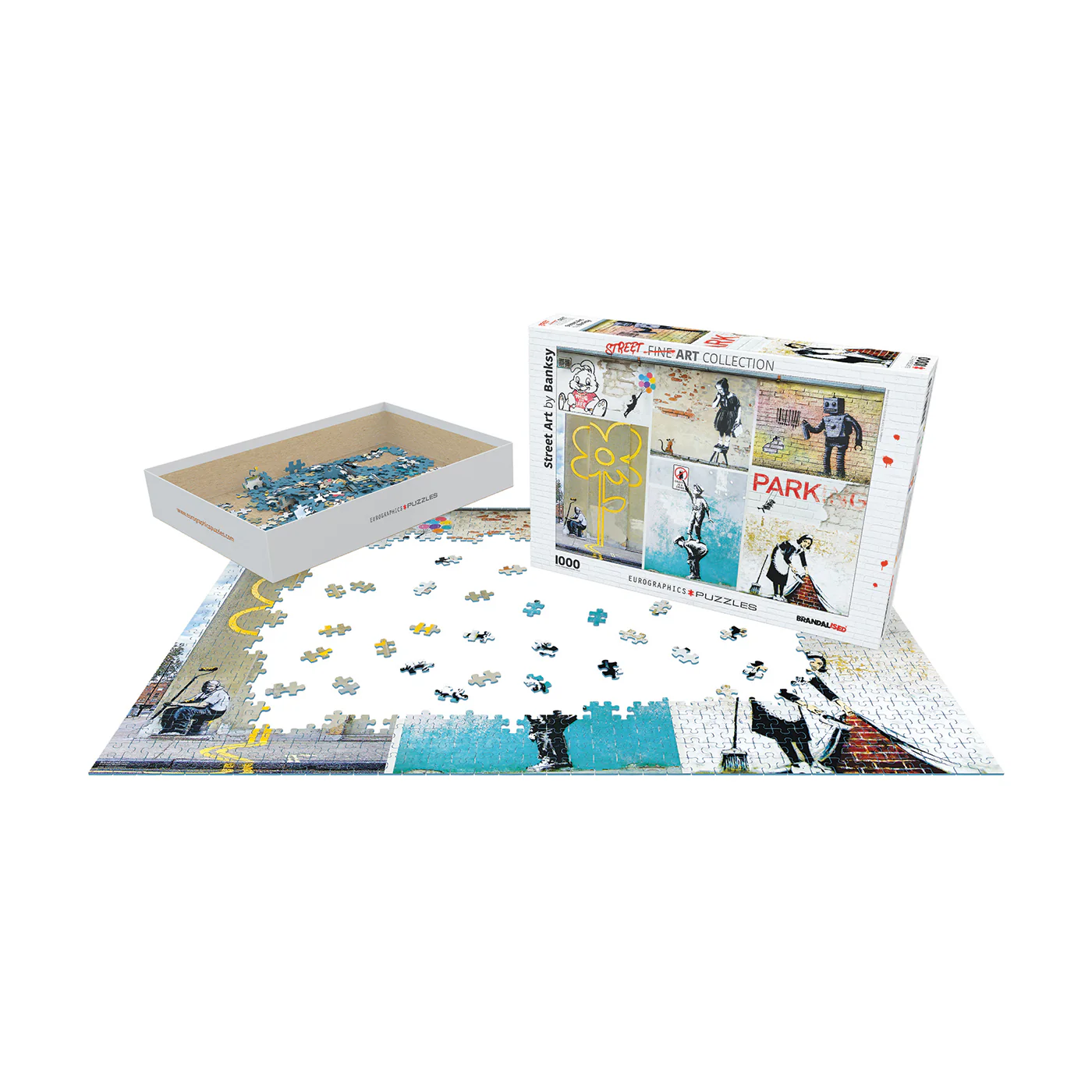 Eurographics Street Art by Banksy Jigsaw Puzzle - 1000 pc - Image 5