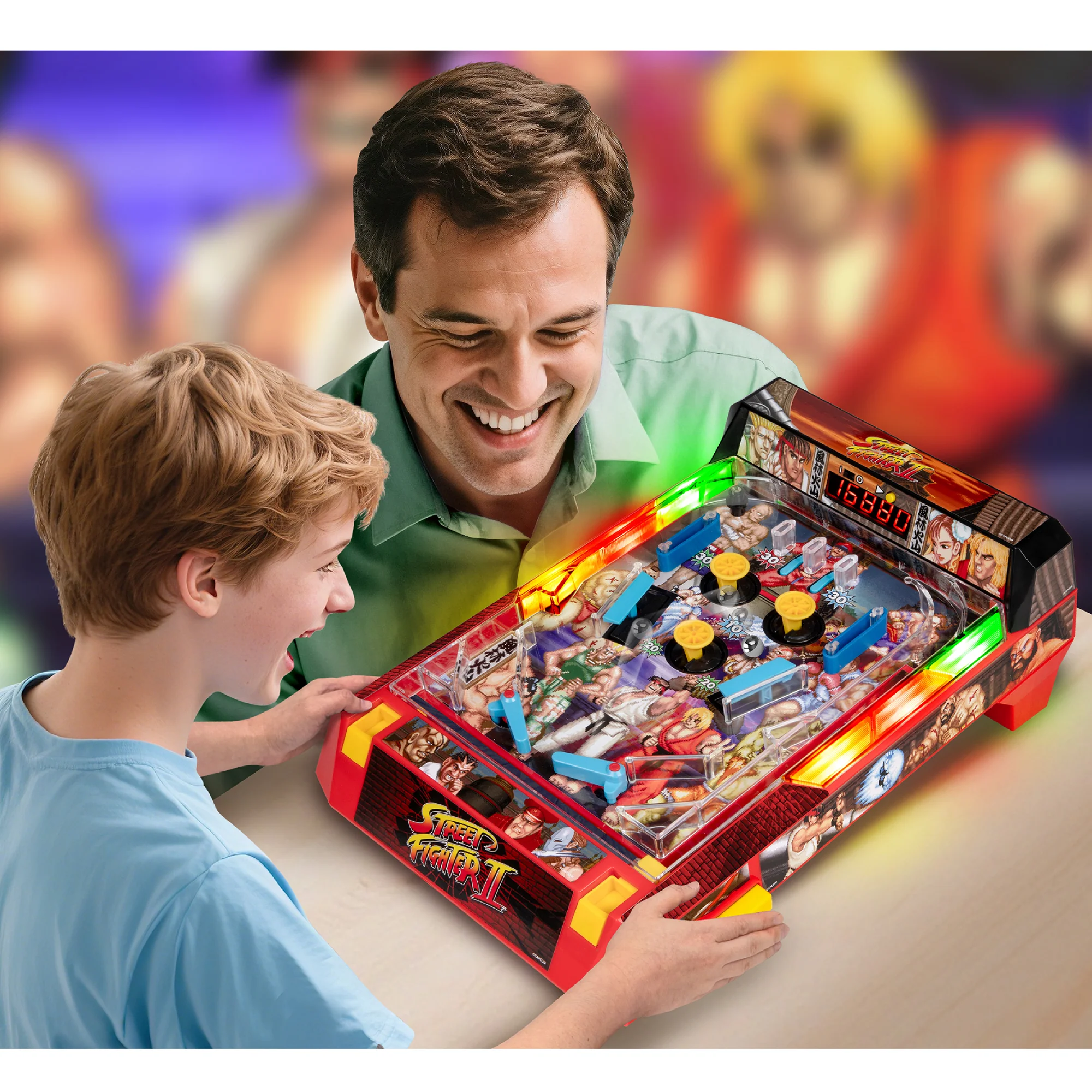 Street Fighter II Tabletop Pinball Arcade Game - Image 4