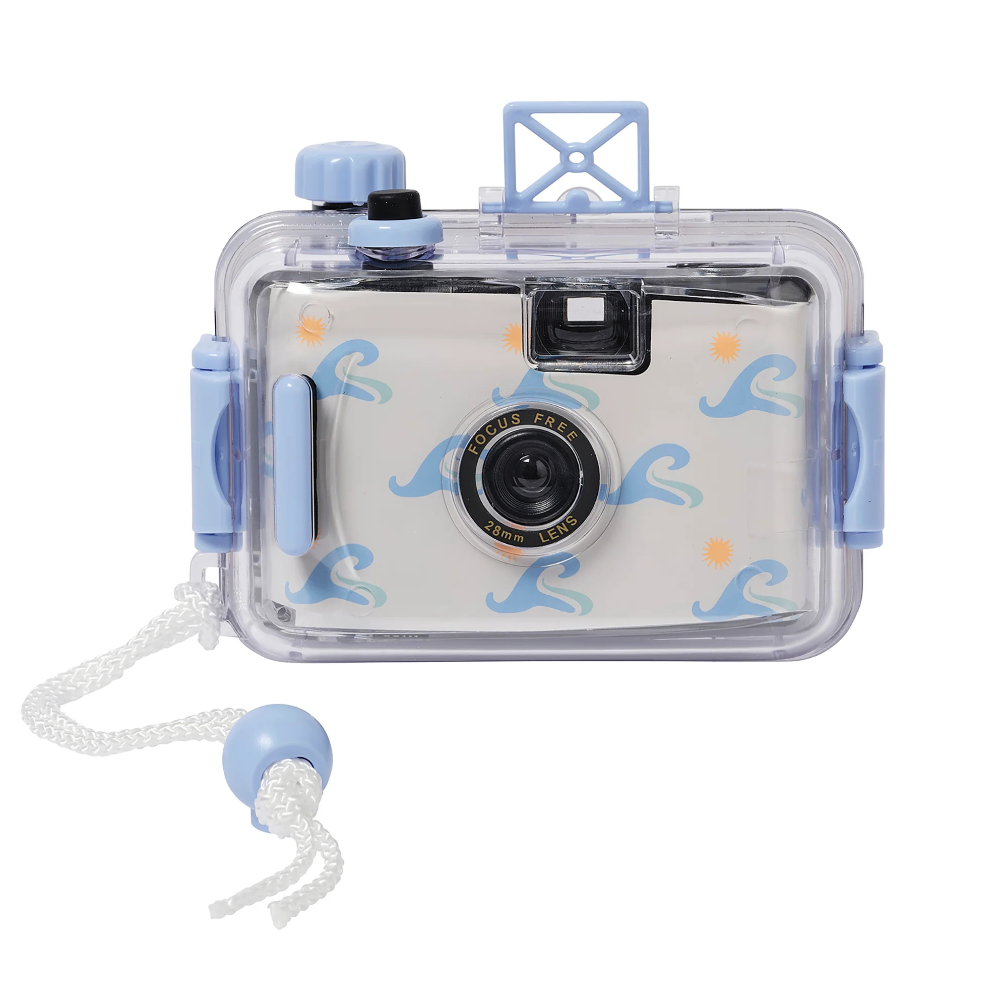 Sunnylife Blue Wave Retro 35mm Film Underwater Camera