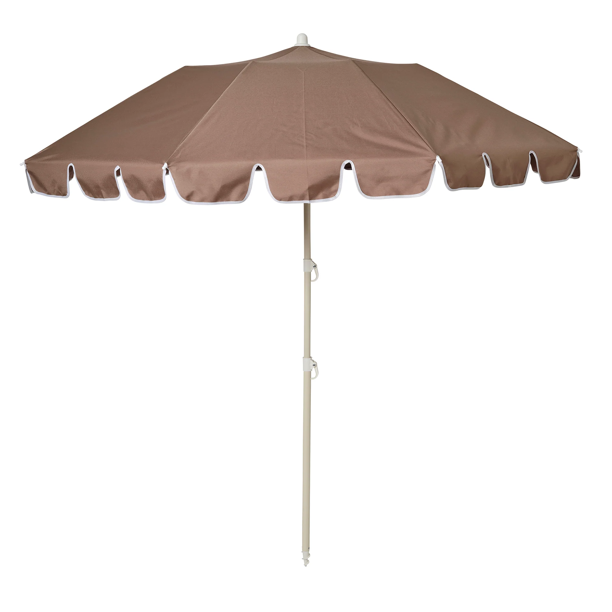 Sunnylife Compact Beach Umbrella - Rustico Driftwood, UPF50 Protection, Lightweight & Portable