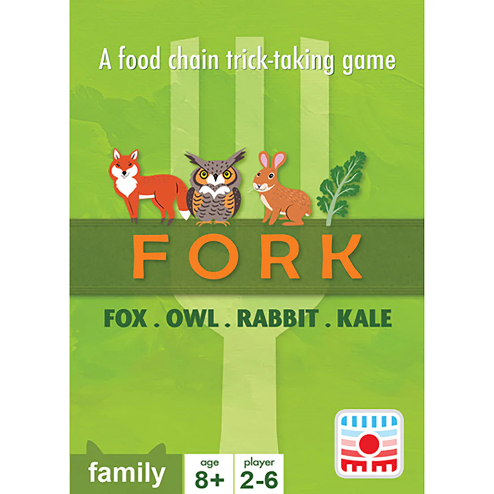 Sunrise Tornado: FORK - Pocket Edition - A Food Chain Trick Game, Ages 8+ - Image 3