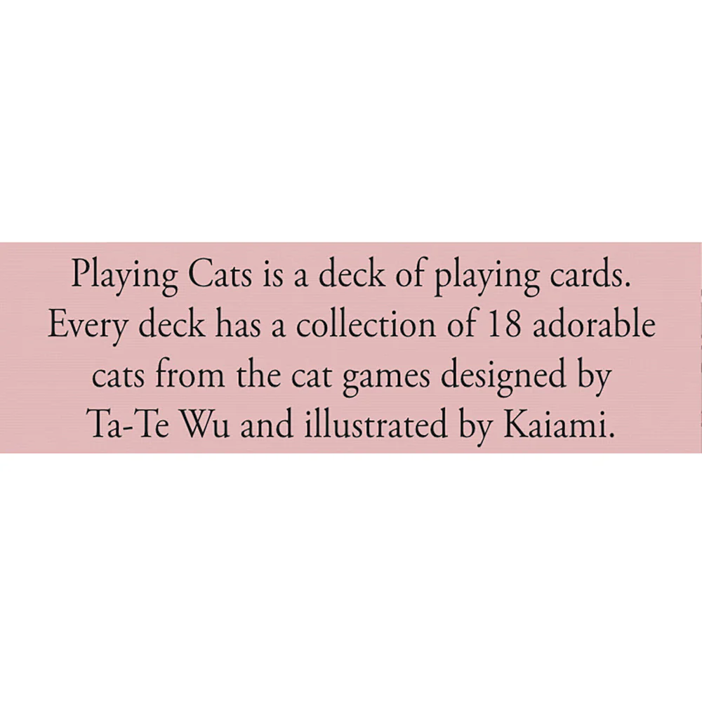 Sunrise Tornado: Playing Cats: Cat Sudoku Paws - Standard Playing Card Deck - Image 5
