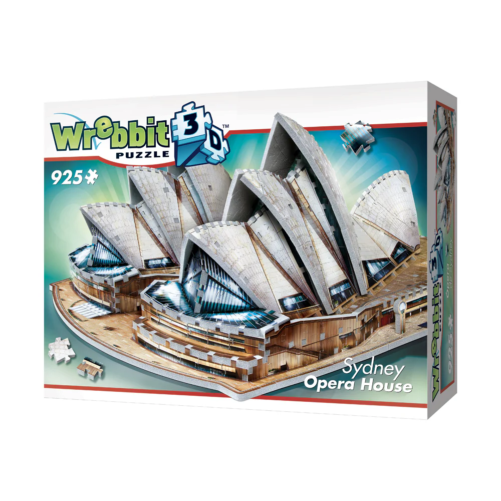 Wrebbit Sydney Opera House 3D Foam-Backed Puzzle - 925 pc - Image 2