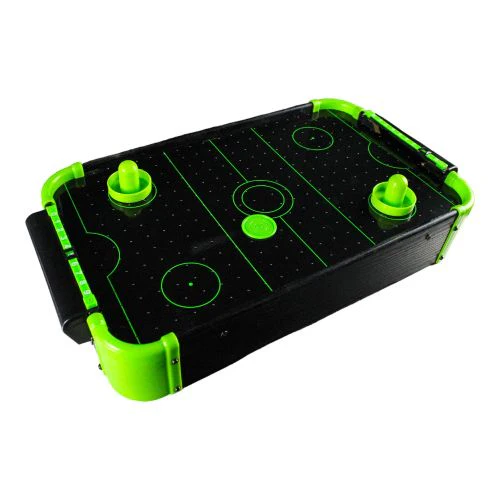 Funtime Gifts Neon Tabletop Air Hockey Game, 20 Inch - Image 2