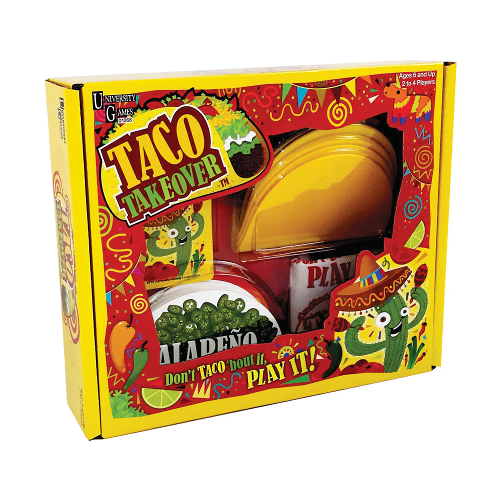 Taco Takeover Fast-Paced Family Card Game