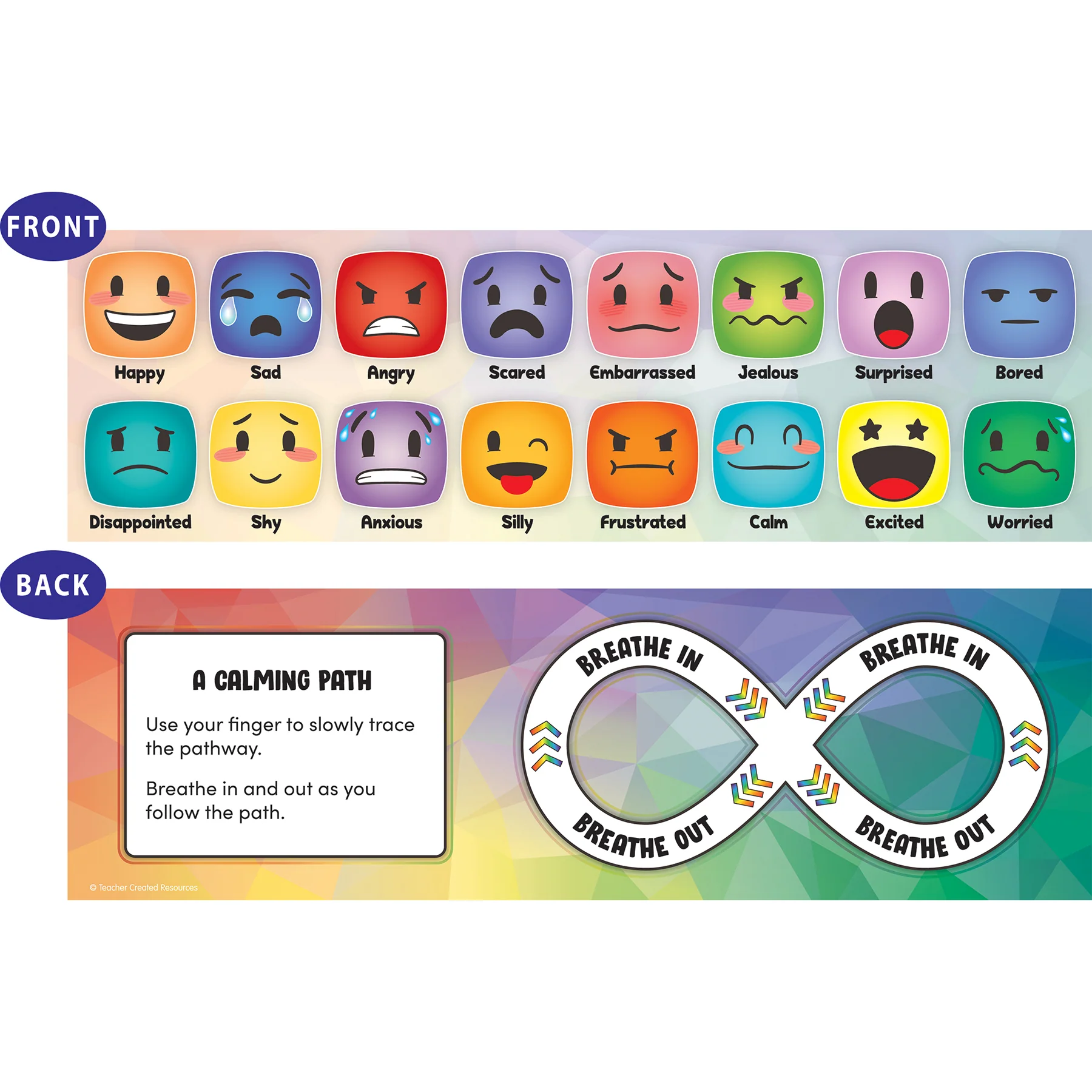 Teacher Created Resources Social-Emotional Learning Mood Meters - Set of 72 - Image 3