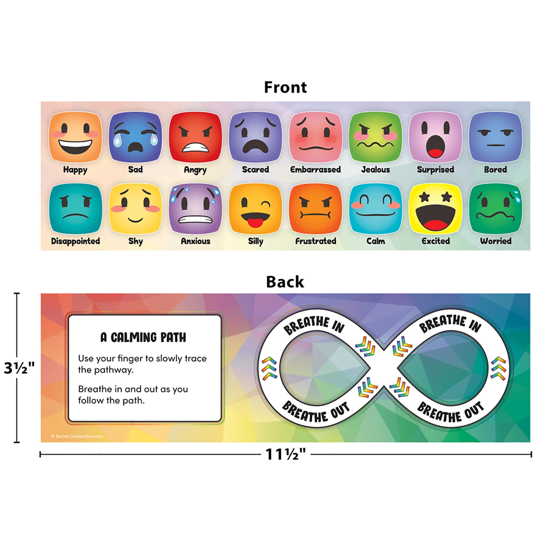Teacher Created Resources Social-Emotional Learning Mood Meters - Set of 72 - Image 4