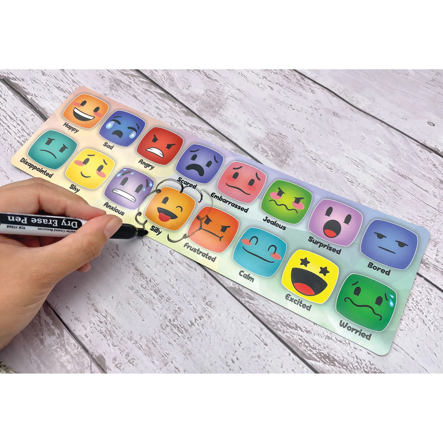 Teacher Created Resources Social-Emotional Learning Mood Meters - Set of 72 - Image 5