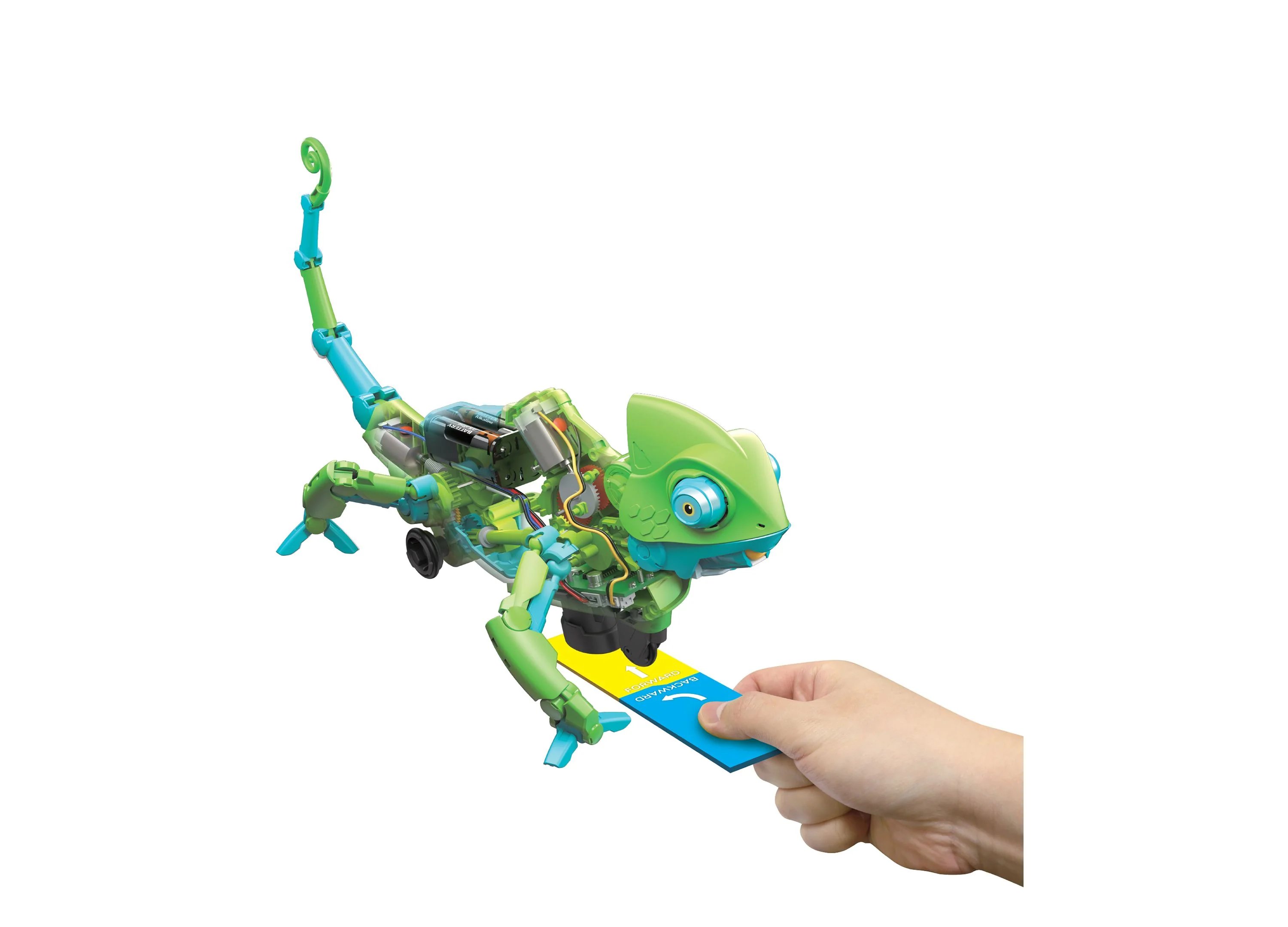Thames & Kosmos My Robotic Pet Coding Chameleon STEM Kit Ages 8+ - Image 4
