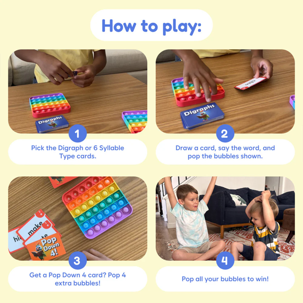 Fidget Fun Digraph Mastery Reading Game - Image 7