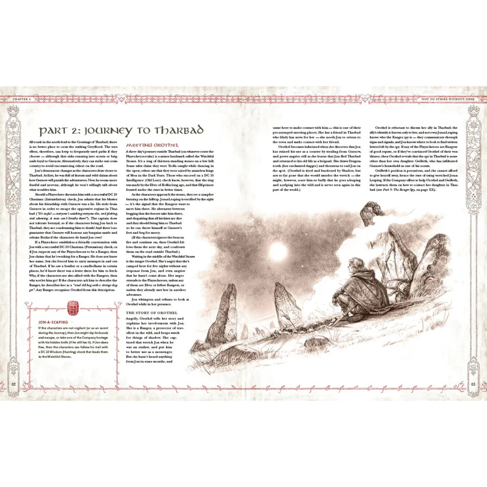 The Lord of the Rings 5E: Tales From Eriador - Hardback RPG Adventure Module - Image 2