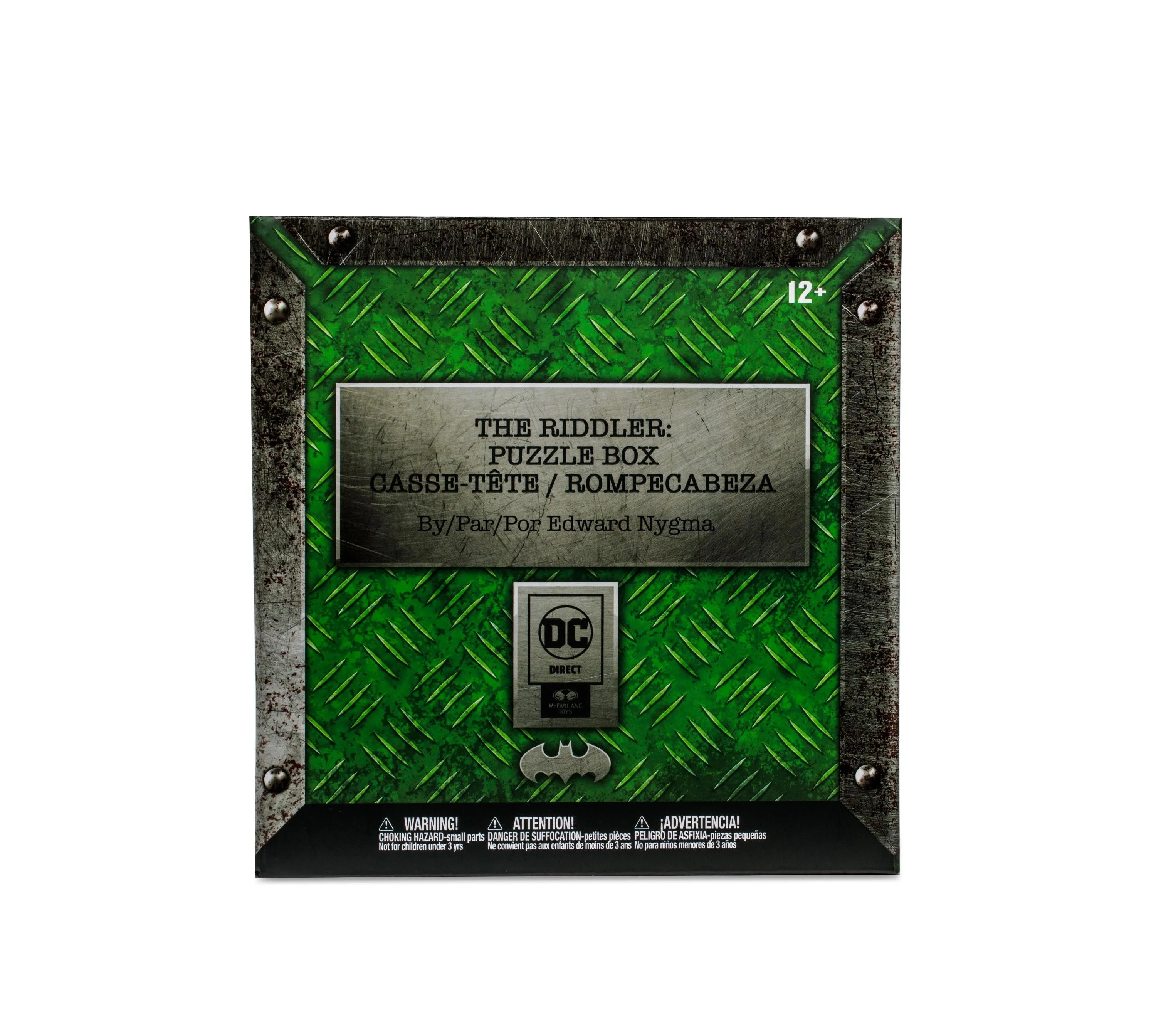 DC Comics The Riddler Puzzle Box, 1:1 Scale Collectible with Batarang - Image 2