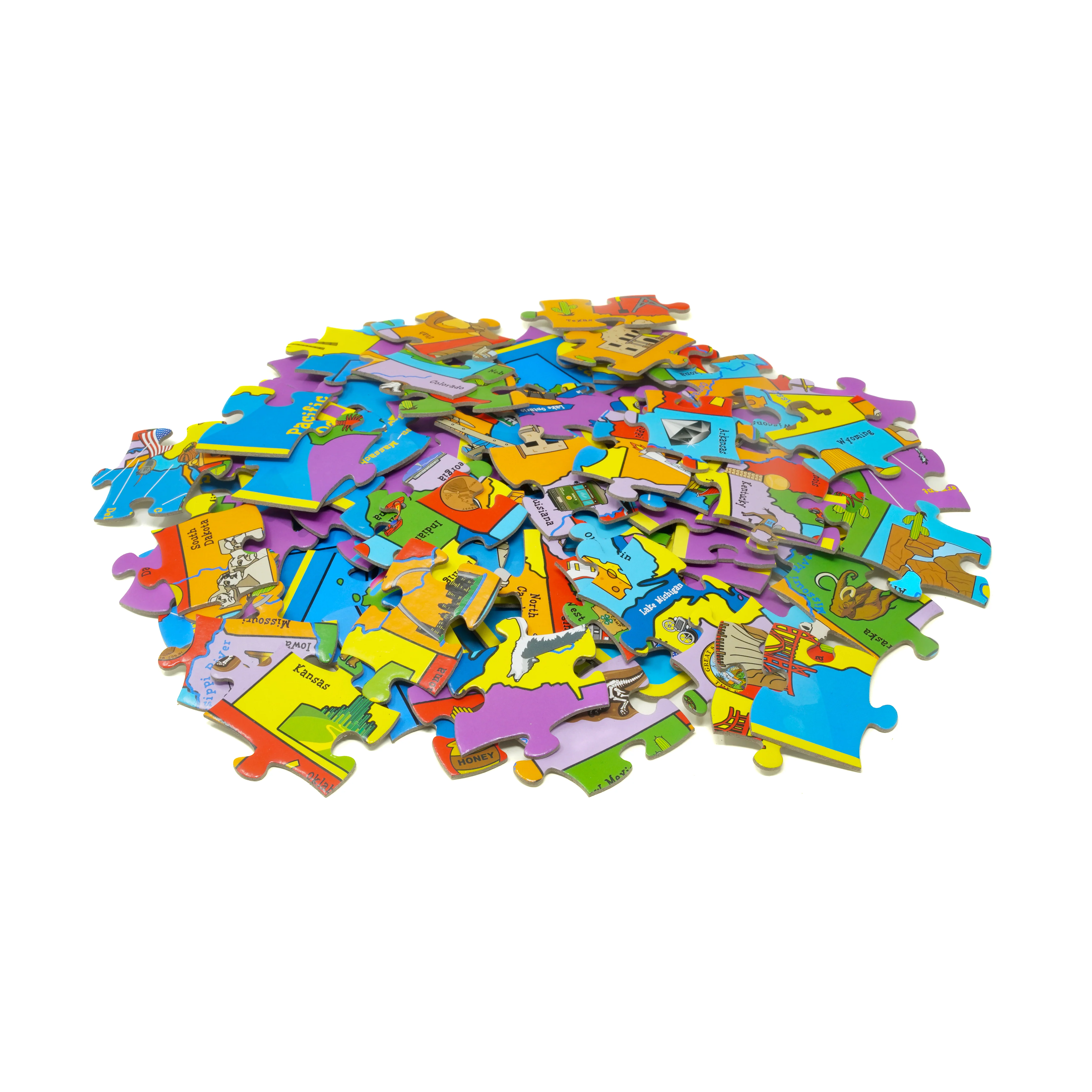 Interactive USA Map and State Trivia Puzzle – 100 pc - Image 4