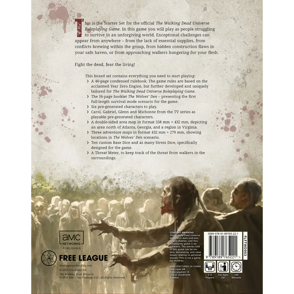 The Walking Dead Universe RPG: Deluxe Starter Set - Boxed Game - Image 2