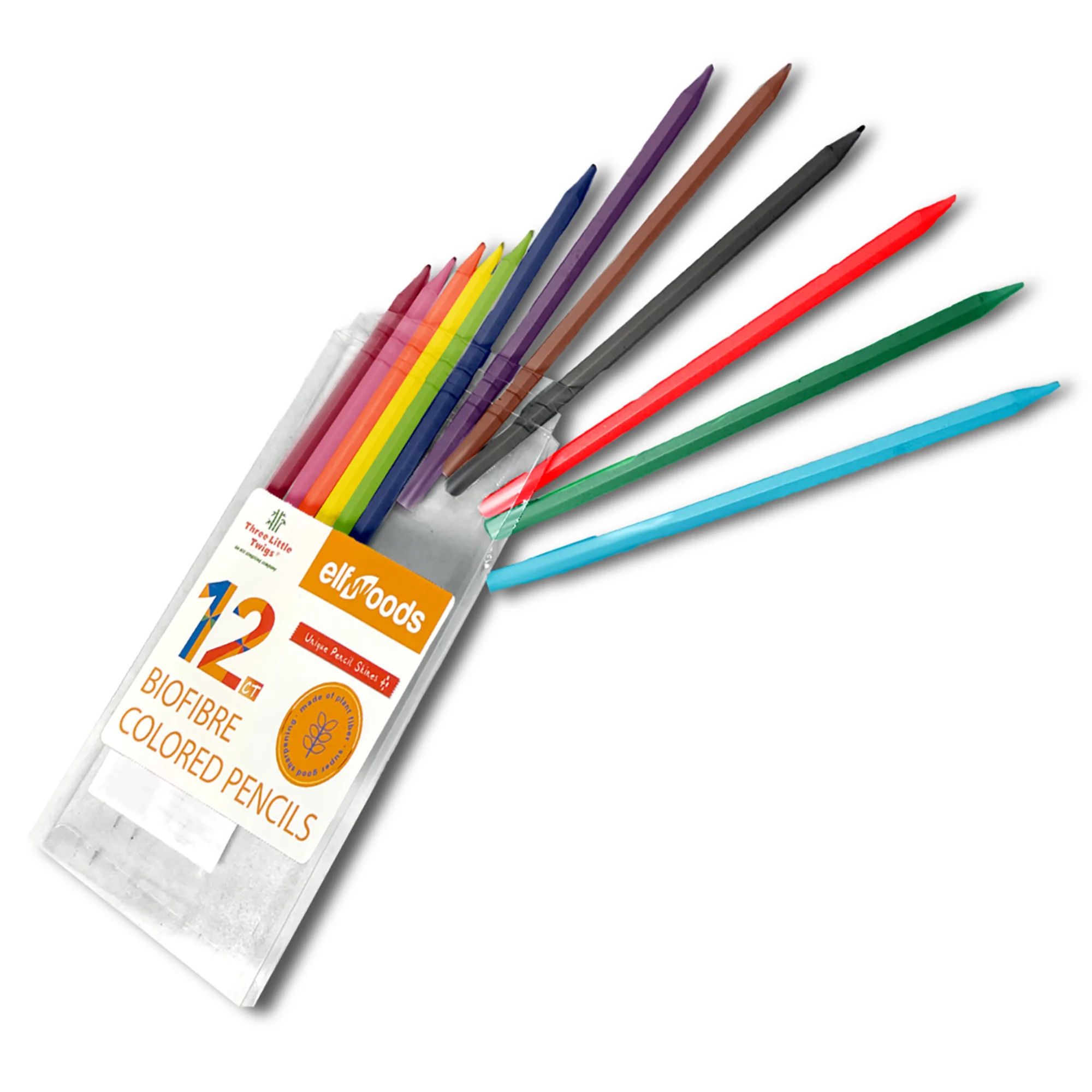 Three Little Twigs: Elfwoods: Biofibre Pencils 3pk Bundle - Image 4