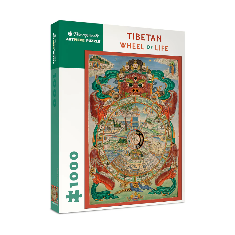 Pomegranate Tibetan Wheel of Life Jigsaw Puzzle - 1000 pc - Image 2