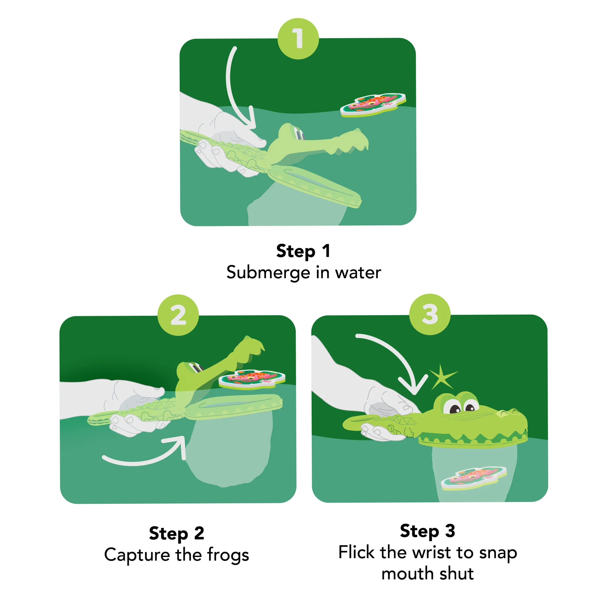 Tiger Tribe Croc Chasey - Eco-Friendly Bath Adventure Toy - Image 5