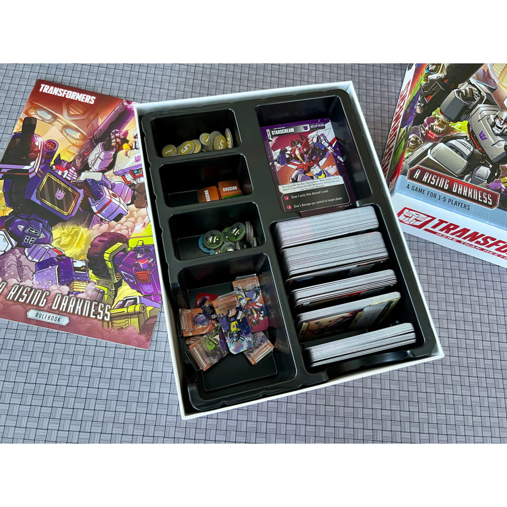 Transformers Deck-Building Game: A Rising Darkness Expansion Set - Image 3