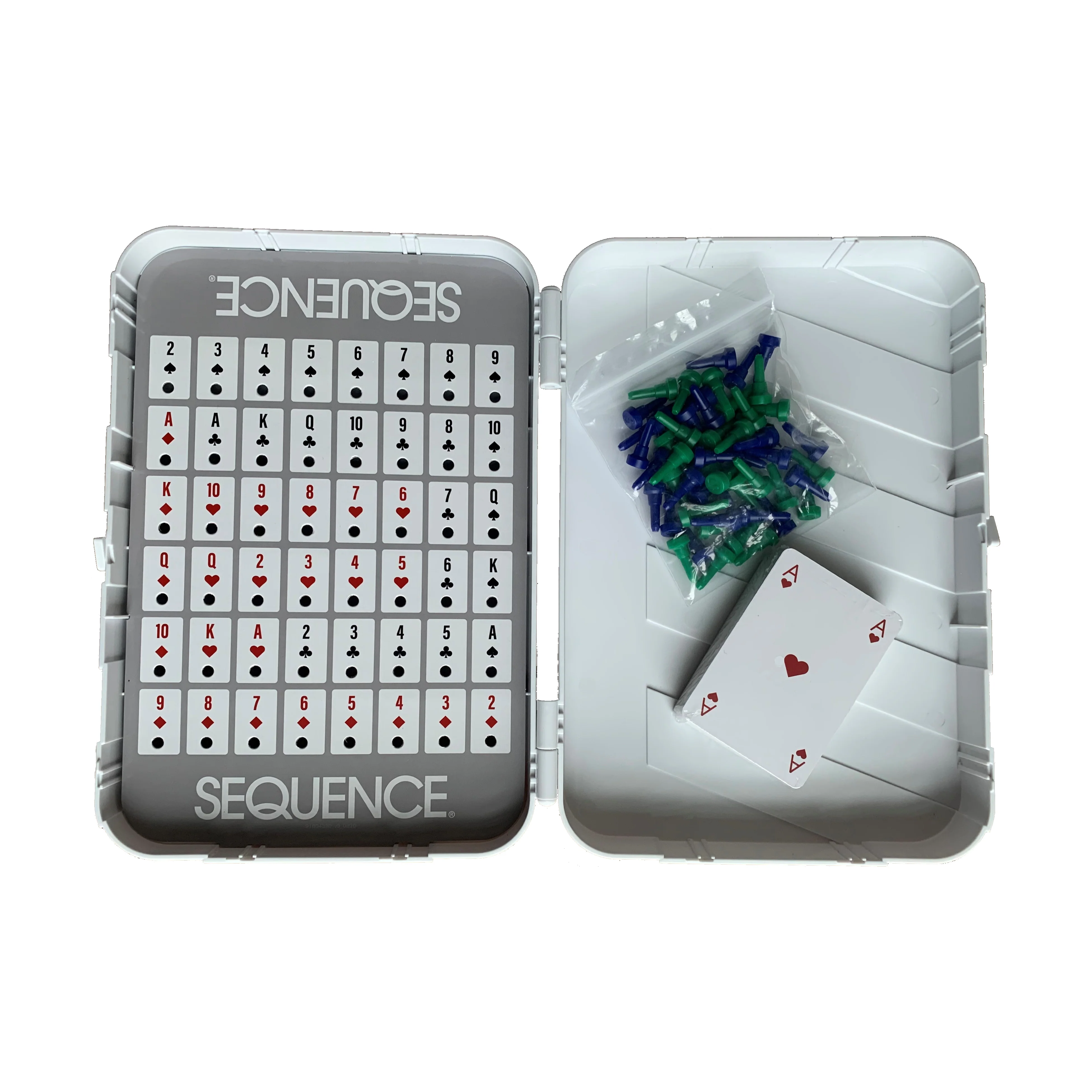 Sequence Travel Edition Strategy Card Game With Pegs And Portable Case - Image 5