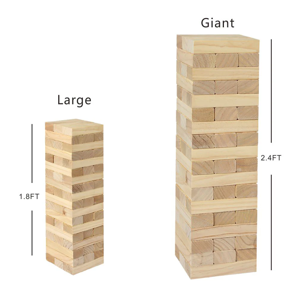 Trimate Tumbling Tower Large - Towering Pine Wood Game - Image 7