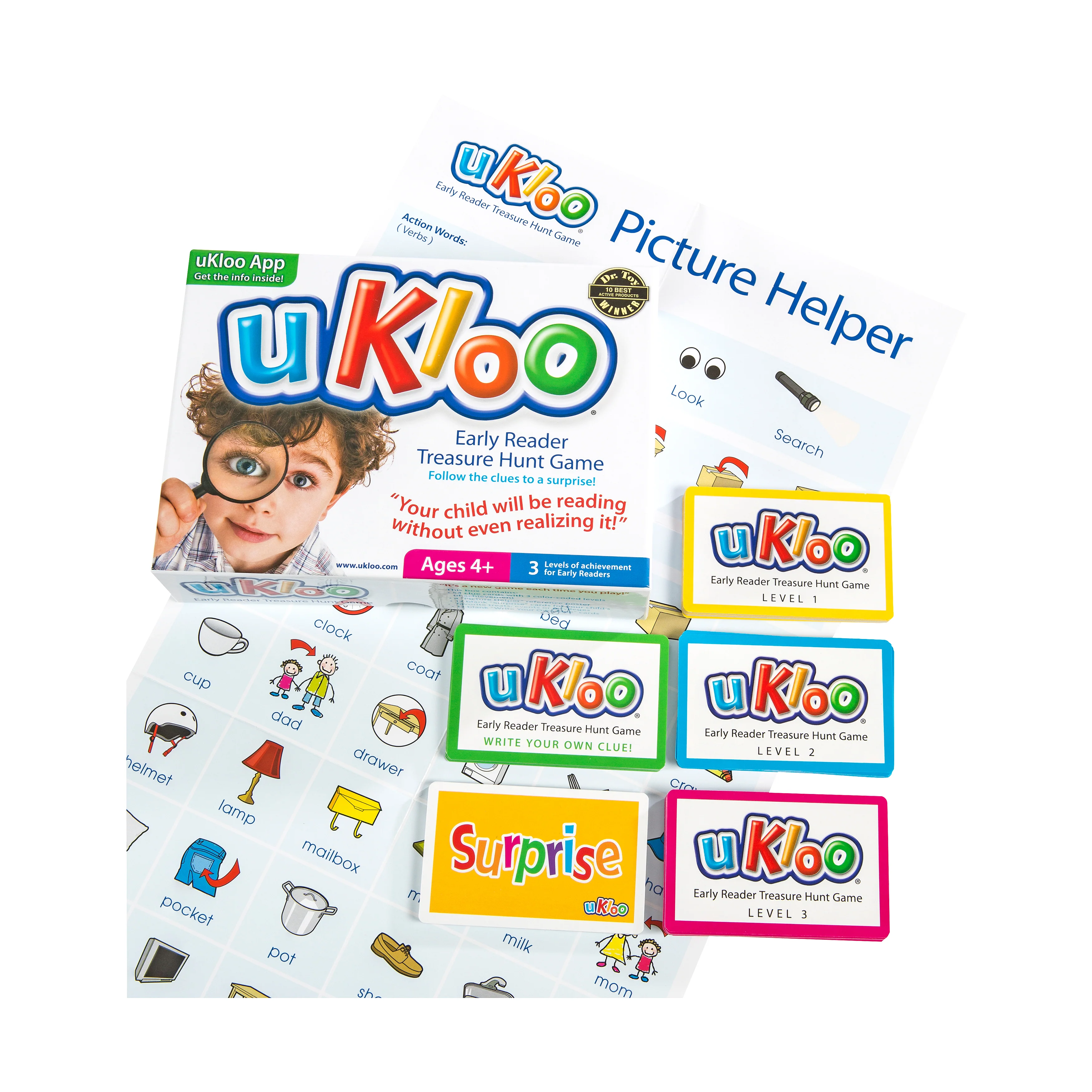 uKloo Early Reader Treasure Hunt Game - Interactive Reading Adventure - Image 3