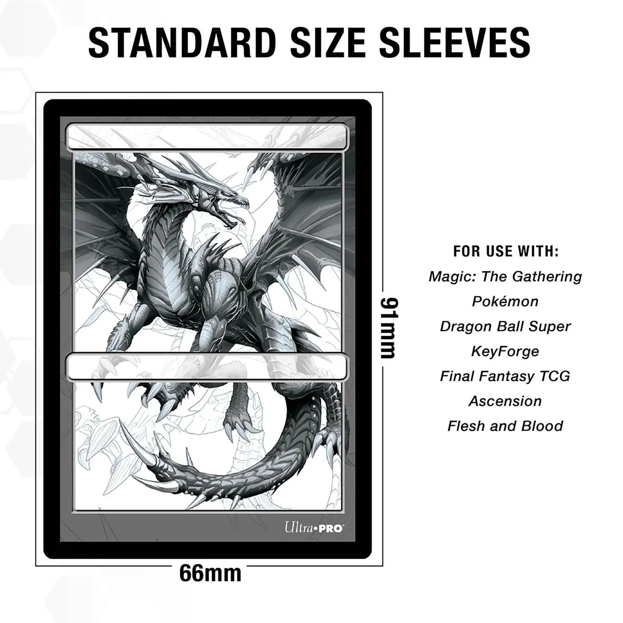 Ultra Pro Eclipse Gloss 100ct Standard Deck Protector Sleeves - Image 4